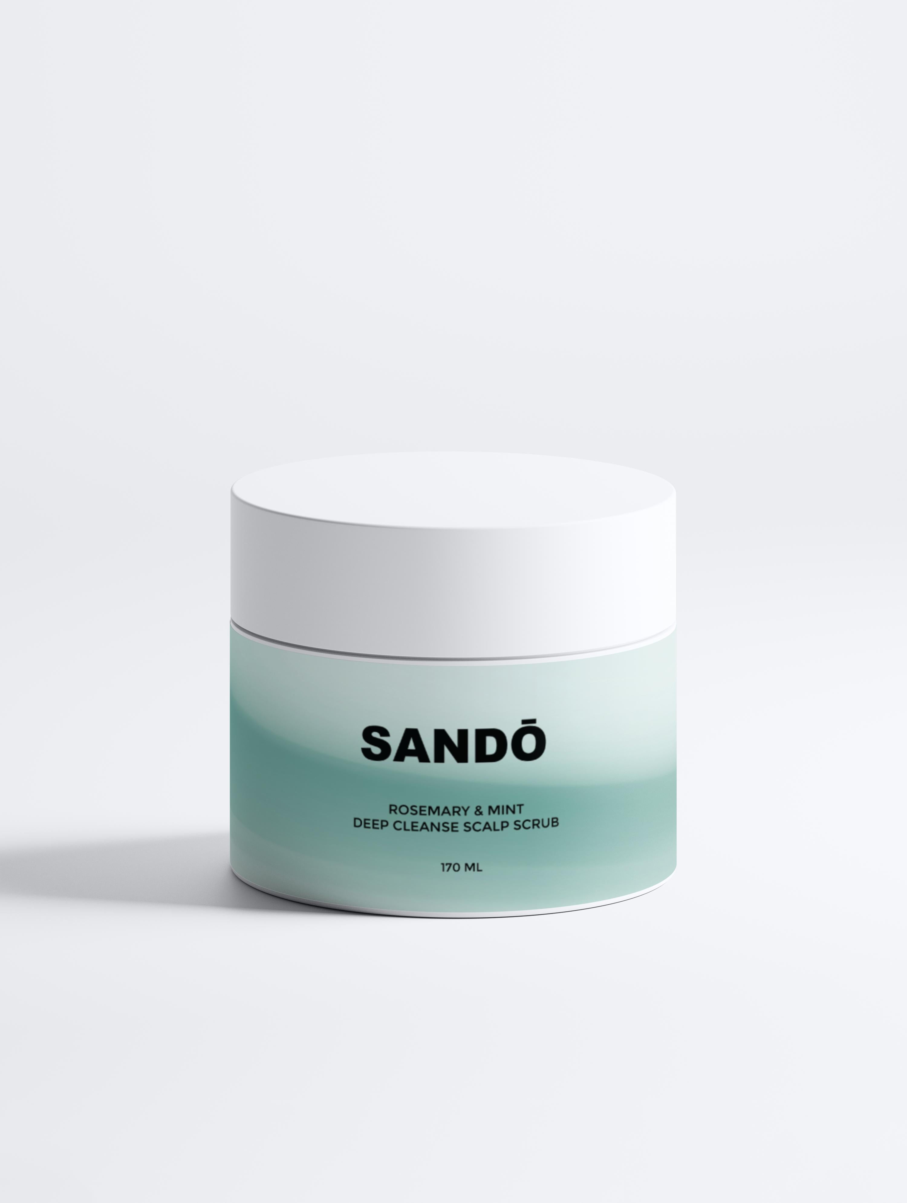 ROSEMARY & MINT DEEP CLEANSE SCALP SCRUB