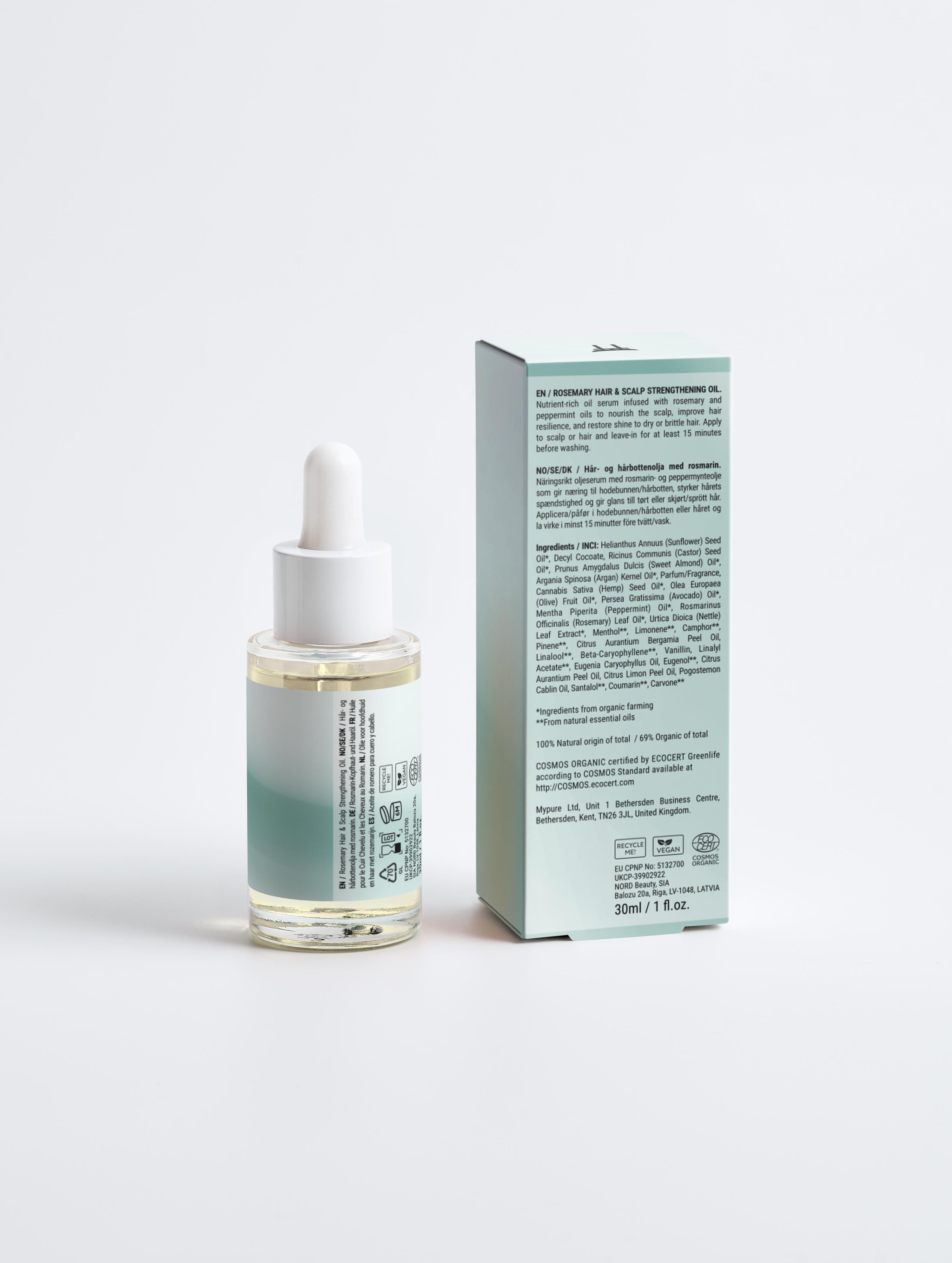 ROSEMARY HAIR & SCALP STRENGTHENING OIL