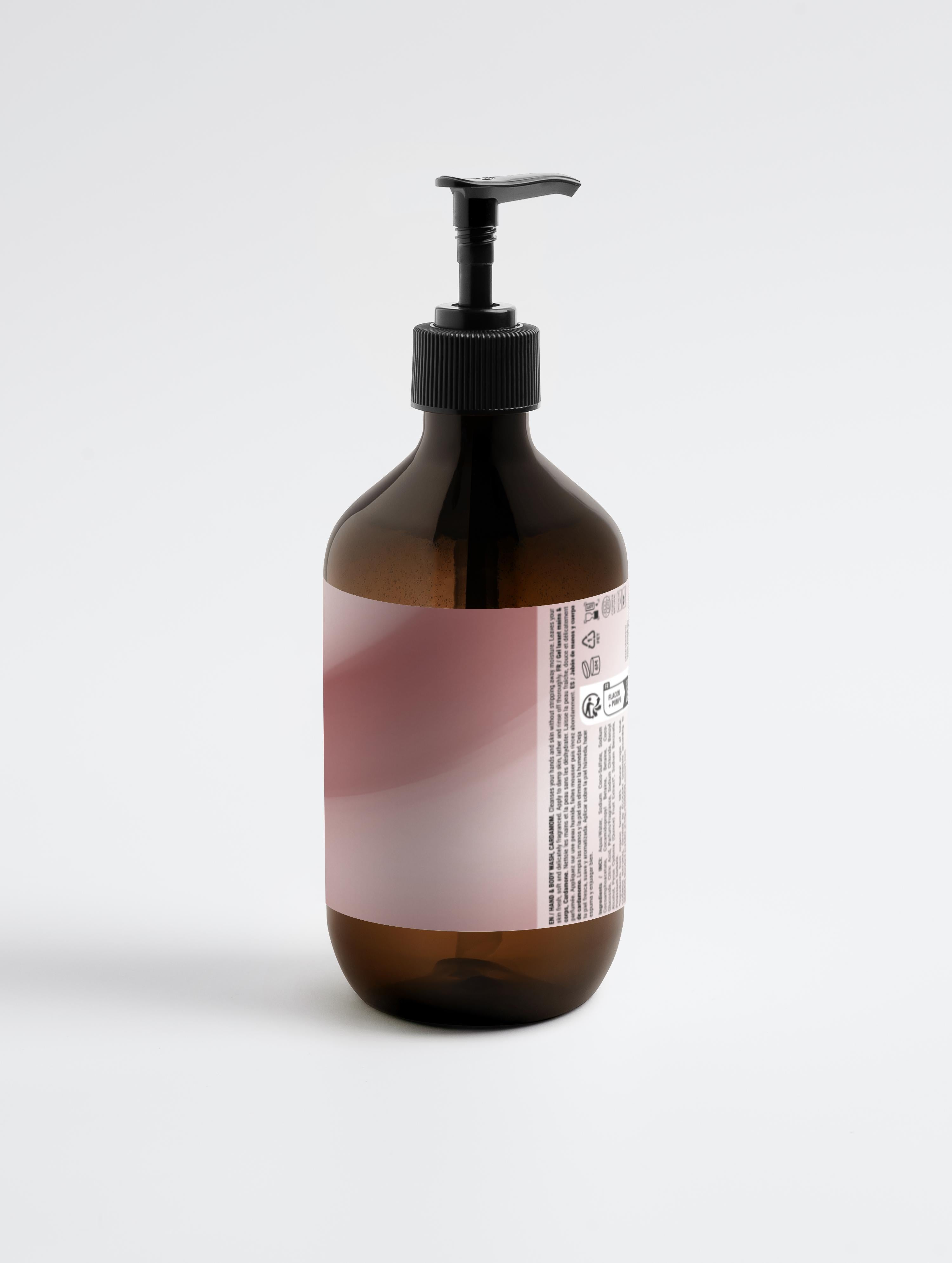 HAND & BODY WASH, GINGER & SMOKY CARDAMOM